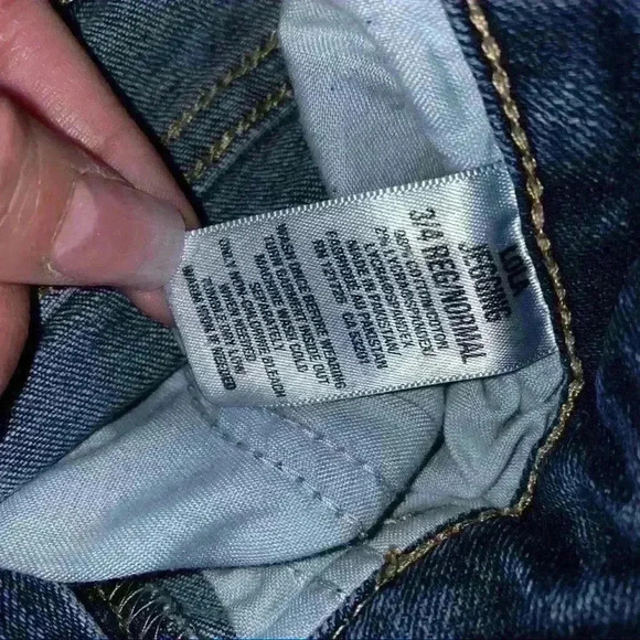 Aeropostale Lola Jegging 3/4 Regular Washed Blue - Picture 5 of 5